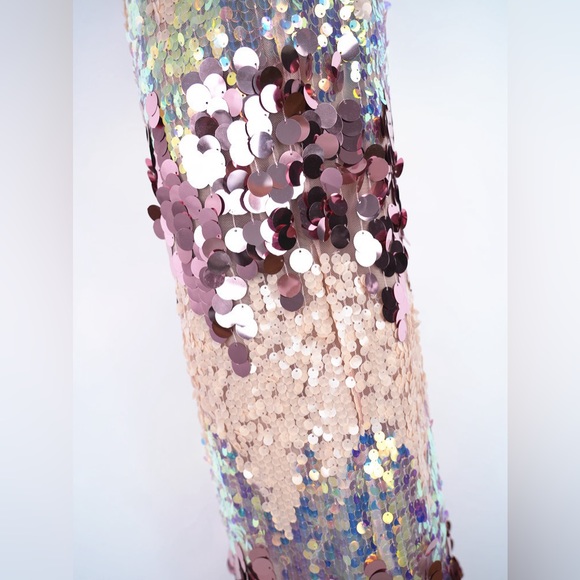 NWOT Bronx and Banco Farah Strapless Blush Gown Prom - Picture 7 of 14